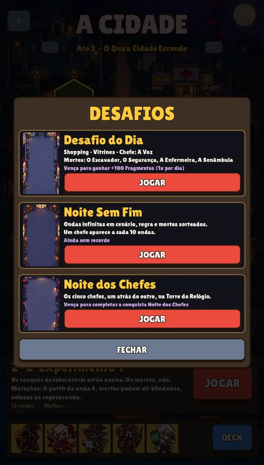 Desafios